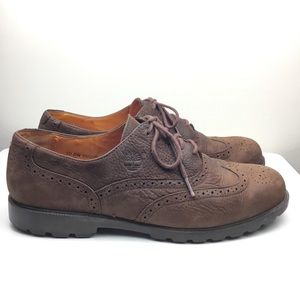Men’s Timberland leather waterproof wingtips